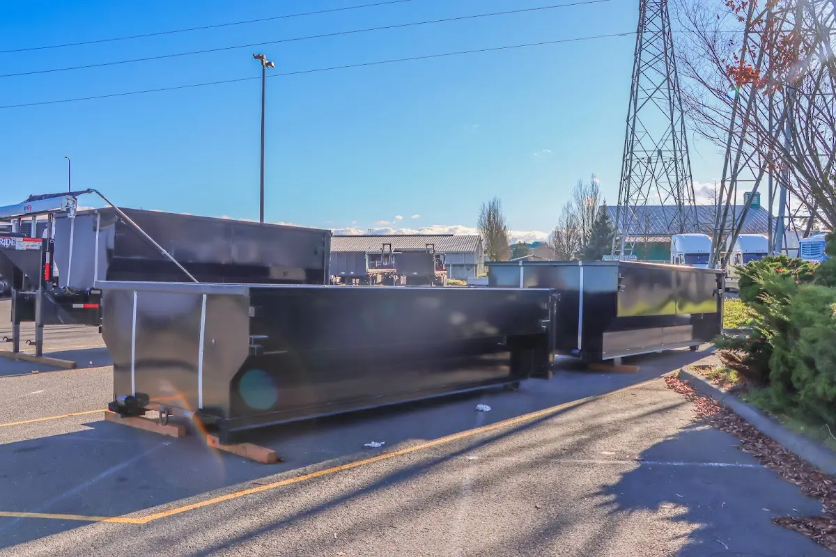 Professional dumpster rental and junk removal service in Devils Lake